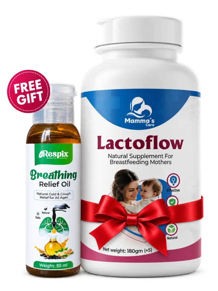 Lactoflow Natural Supplement ও Breathing Relief Oil